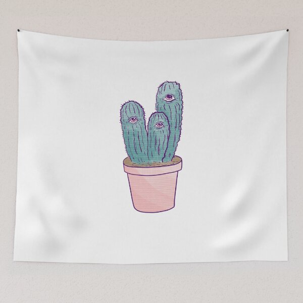 Item preview, Surreal Cactus with Eyes designed and sold by Kai Escobar.