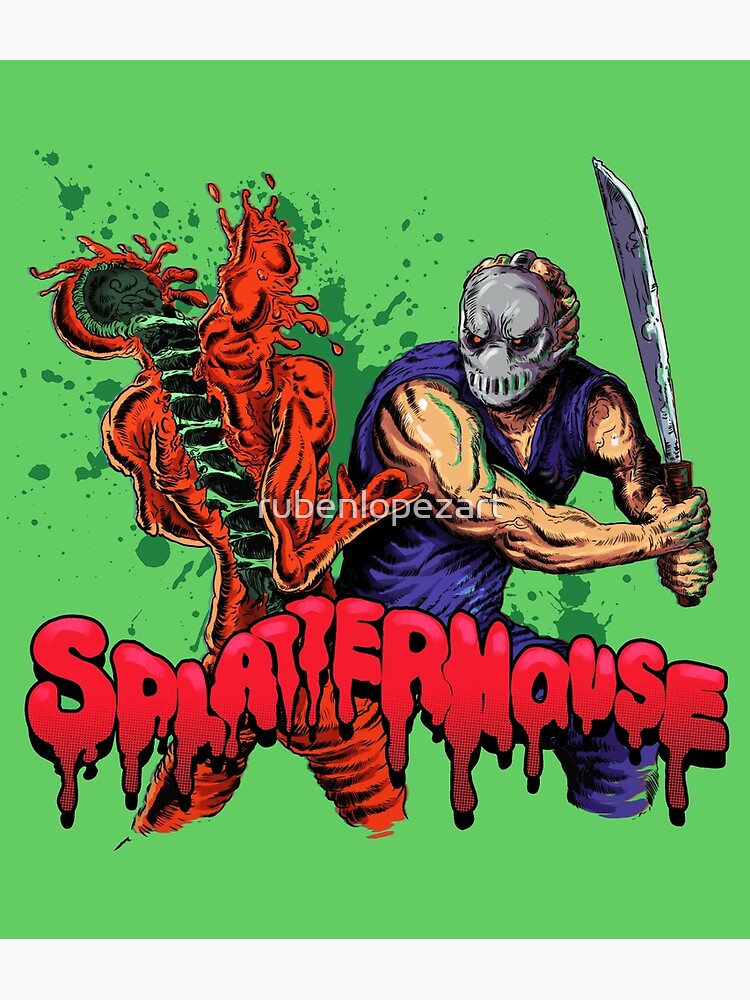 スプラッターハウス ポスター