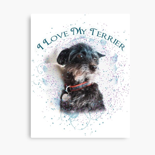 Artikel-Vorschau von Ich liebe meinen Terrier, designt und verkauft von karenart4ever.