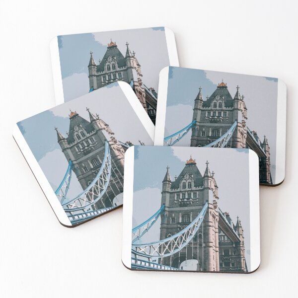 Item preview, London Bridge England UK Watercolor  designed and sold by Timcito.