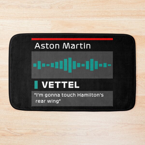 Item preview, I'm gonna touch Hamilton's rear wing - VETTEL - TEAM RADIO designed and sold by andreanastasio.