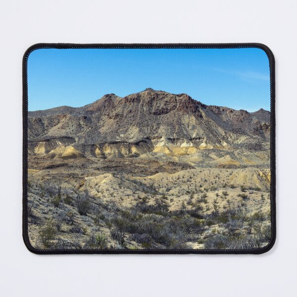 Item preview, Multi-colored rock formations just north of Big Bend National Park in Texas's "Trans-Pecos" region. designed and sold by OrcaNature.