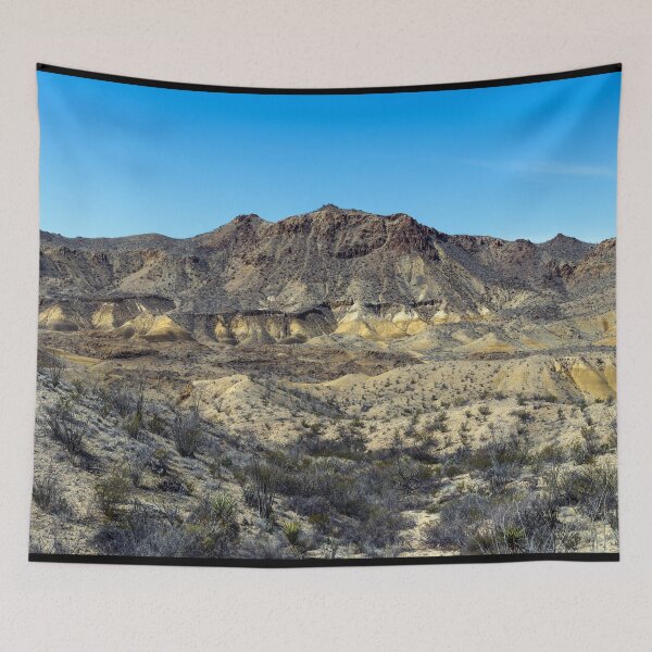 Item preview, Multi-colored rock formations just north of Big Bend National Park in Texas's "Trans-Pecos" region. designed and sold by OrcaNature.