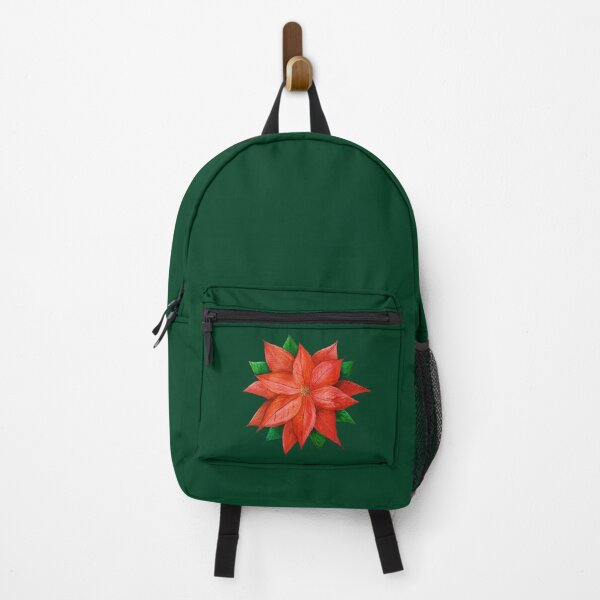 Item preview, Red and Green Christmas Flower designed and sold by JeysArtDesign.