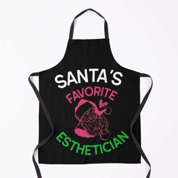 Item preview, SANTA'S FAVORITE ESTHETICIAN ESSENTIAL T-SHIRT designed and sold by BestCoolStuff.