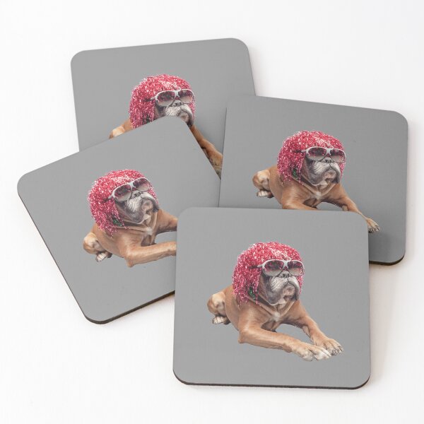 Item preview, Perro con peluca designed and sold by Batartiste.