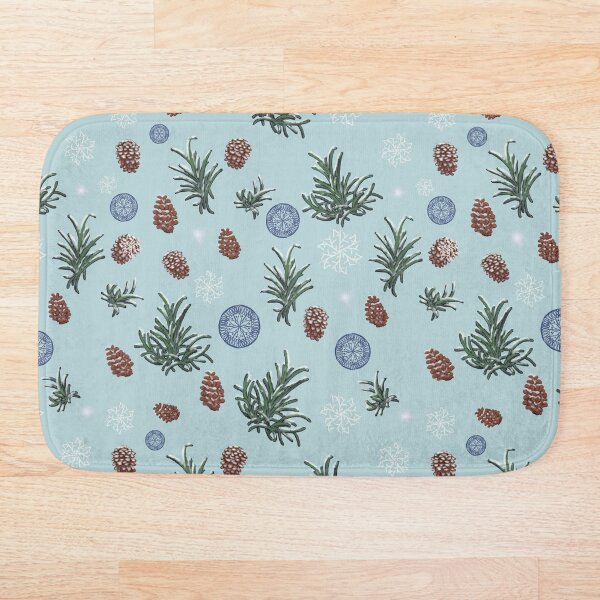 Item preview, Pine and Snowflake designed and sold by strudeldoodle.