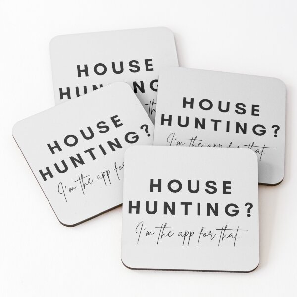 Item preview, House Hunting, I'm the App - dark design designed and sold by DesignsByAllysa.