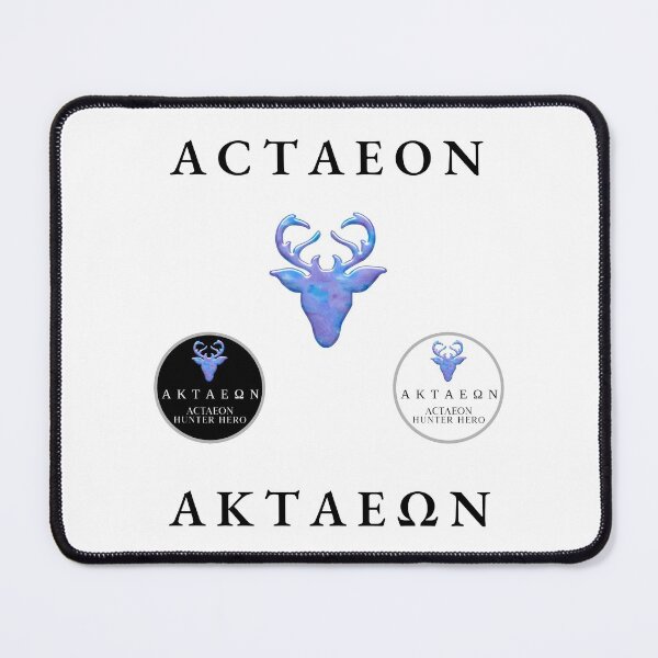 Item preview, Actaeon Hunter Hero Sticker Pack Greek Demigod Mythology designed and sold by OnyxMoonDesigns.