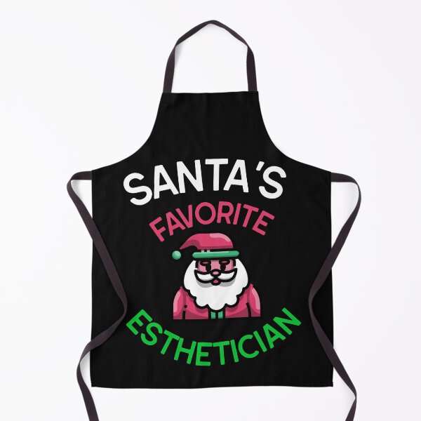 Item preview, SANTA'S FAVORITE ESTHETICIAN ESSENTIAL T-SHIRT designed and sold by BestCoolStuff.