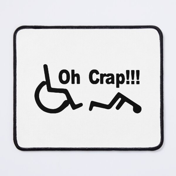 Item preview, Funny Disabled Signs Disabled Parking Accessible Sign Art Design Happy Apparel Essential Inspiration Joy Mood Funny designed and sold by DesignByHeartUK.