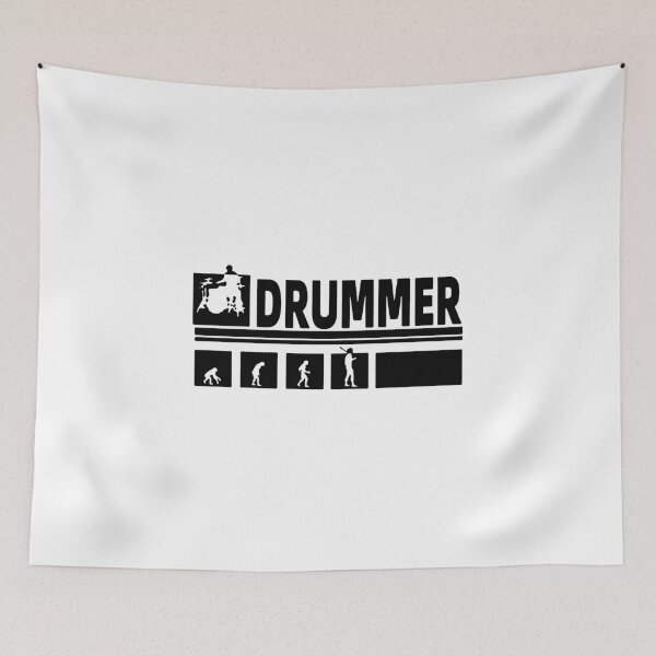Item preview, Evolution Of A Drummer Drummer music Idea Gift Premium Apparel Funny Holiday Xmas designed and sold by DesignByHeartUK.