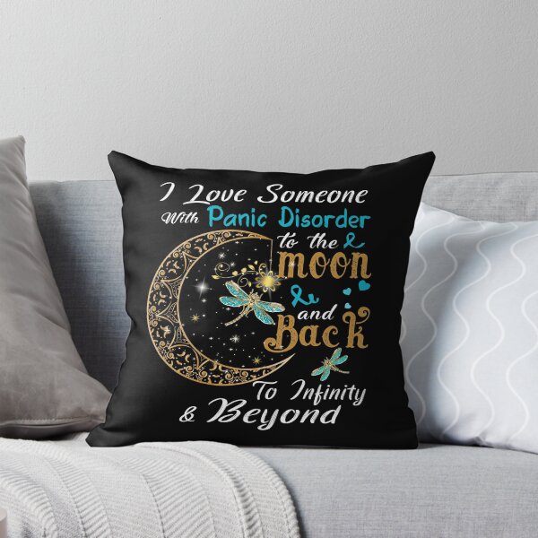 Item preview, I Love Someone With Panic Disorder To The Moon And Back designed and sold by Adropine.