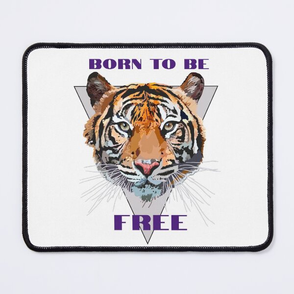Item preview, Bengal Tiger Head. Born to Be Free. Born Year of the Tiger. designed and sold by AnnastasiiaD.