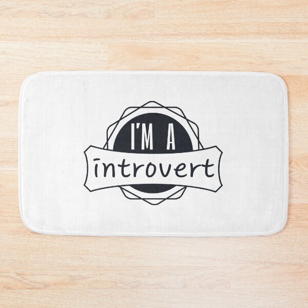 Item preview, im a introvert designed and sold by KHAFiT.
