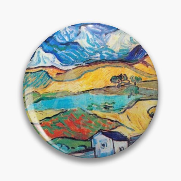Item preview, Les Alpilles, Vincent Van Gogh 1889 designed and sold by Peace,Love & Art.