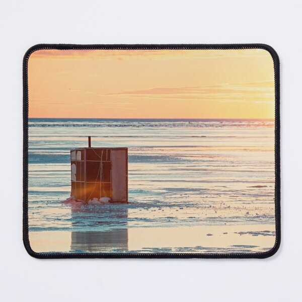 Item preview, Ice Fishing at Sunset designed and sold by onepony.