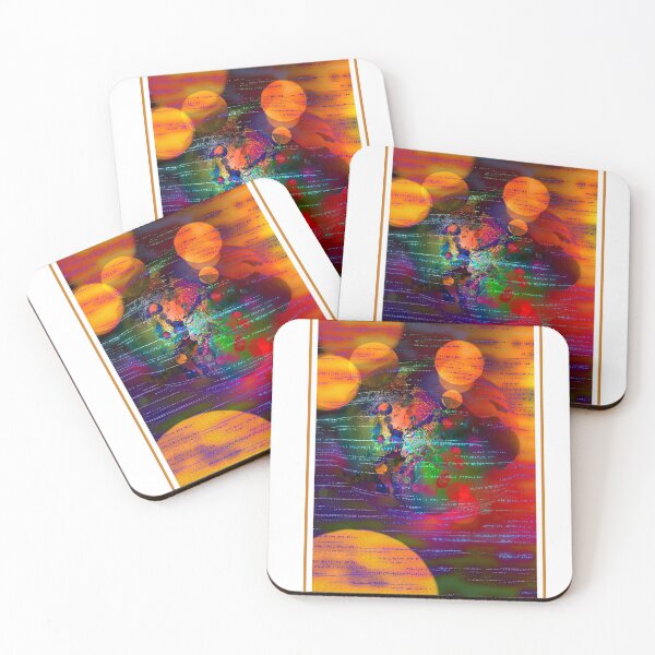 Item preview, Colorful Abstract Globes Pattern designed and sold by artistoutfitter.