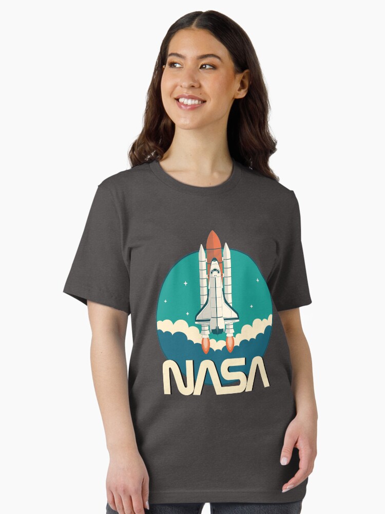 Thumbnail 2 of 7, Essential T-Shirt, NASA Space Shuttle designed and sold by JohnPeace.