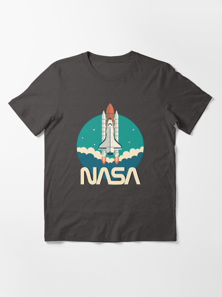 Thumbnail 3 of 7, Essential T-Shirt, NASA Space Shuttle designed and sold by JohnPeace.