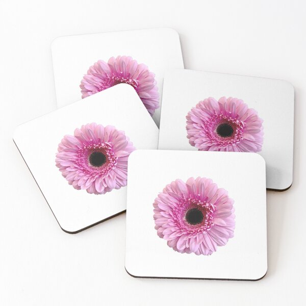 Item preview,  Single isolated Pink Gerbera Daisy flower. designed and sold by sunnypicsoz.