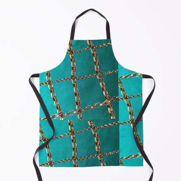 Item preview, Gold chains on silky fabric designed and sold by Miss Sparkle.