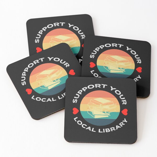 Item preview, Support Your Local Library designed and sold by AmeliaStore1.