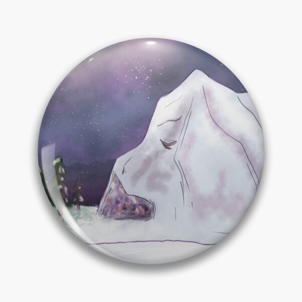 Item preview, Galaxy Mountain and Crystal Cave designed and sold by strudeldoodle.