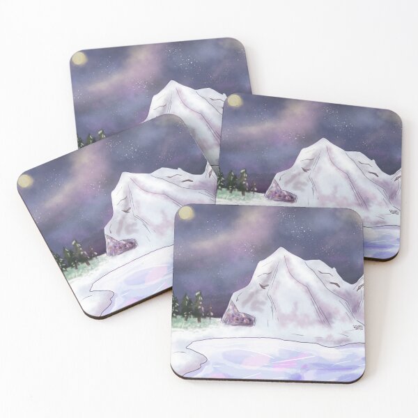 Item preview, Galaxy Mountain and Crystal Cave designed and sold by strudeldoodle.