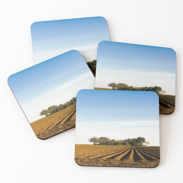 Item preview, Deep, rich furrows in farmland east of Lamesa in Dawson County, Texas designed and sold by OrcaNature.