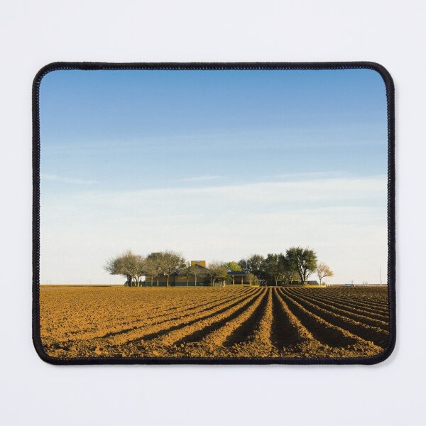 Item preview, Deep, rich furrows in farmland east of Lamesa in Dawson County, Texas designed and sold by OrcaNature.