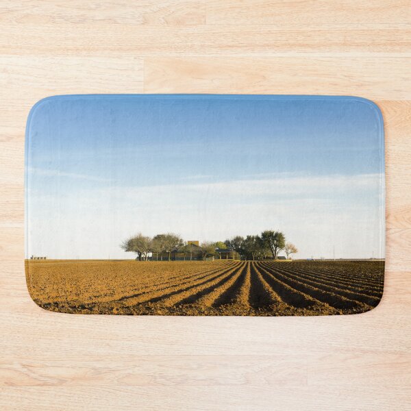 Item preview, Deep, rich furrows in farmland east of Lamesa in Dawson County, Texas designed and sold by OrcaNature.