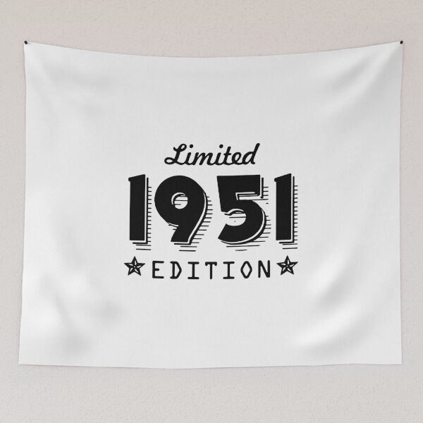 Item preview, Vintage 1951 Limited Edition Classic Gift Premium Apparel Funny Holiday Xmas designed and sold by DesignByHeartUK.