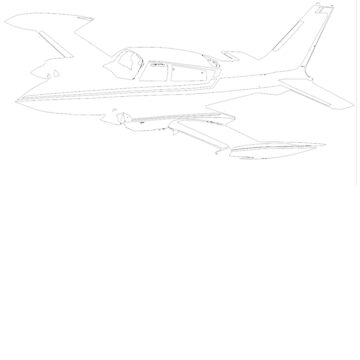 Artwork thumbnail, Cessna 310R T-Shirt by cranha