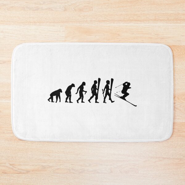 Item preview, Born to Ski Evolution to Skiing Love Ski Sports winter sports Gift Premium Apparel Funny Holiday Xmas designed and sold by DesignByHeartUK.