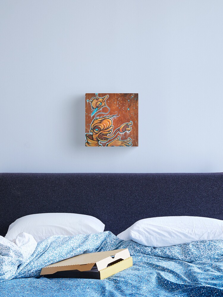Thumbnail 1 of 3, Canvas Print, Static Age designed and sold by Craig Medeiros.