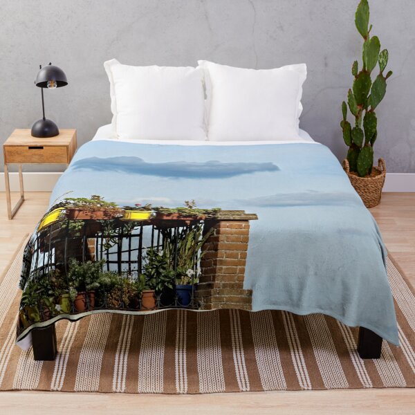 Item preview, Balcony Garden Sky Clouds designed and sold by Anna Lemos.
