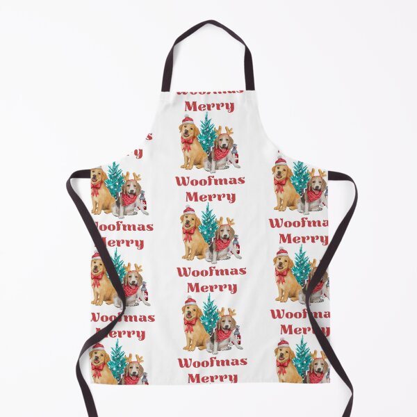 Item preview, Merry Woofmas, Merry Dogmas, Funny Dog lover Christmas Print designed and sold by Auntieck.