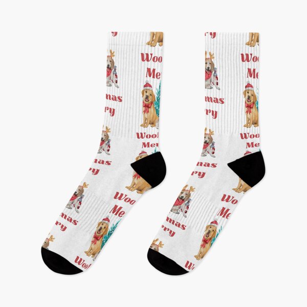 Item preview, Merry Woofmas, Merry Dogmas, Funny Dog lover Christmas Print designed and sold by Auntieck.