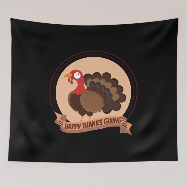 Artikelvorschau, FROHES THANKSGIVING. entworfen und verkauft von ELEGANTRETRO.