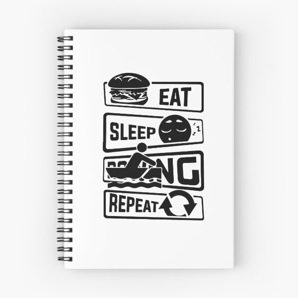 Artikelvorschau, Eat Sleep Rowing Repeat Love rowing Eat Sleep row Love Rowing Born to Row Gift Premium Apparel Funny Holiday Xmas entworfen und verkauft von DesignByHeartUK.