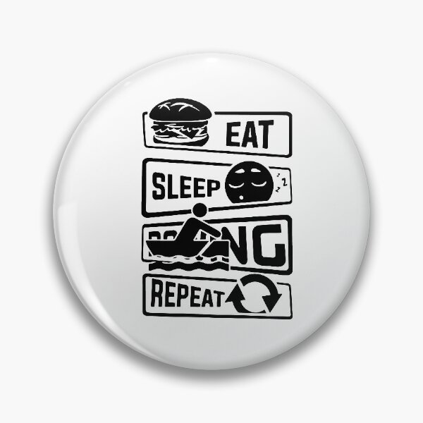 Item preview, Eat Sleep Rowing Repeat Love rowing Eat Sleep row Love Rowing Born to Row Gift Premium Apparel Funny Holiday Xmas designed and sold by DesignByHeartUK.