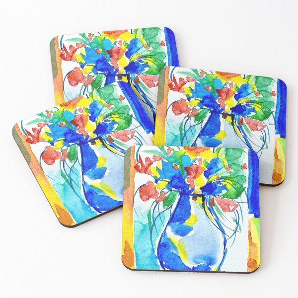 Item preview, Fleurs fraîches du jardin 101 Watercolor Floral Bouquet designed and sold by JacquelineJax.