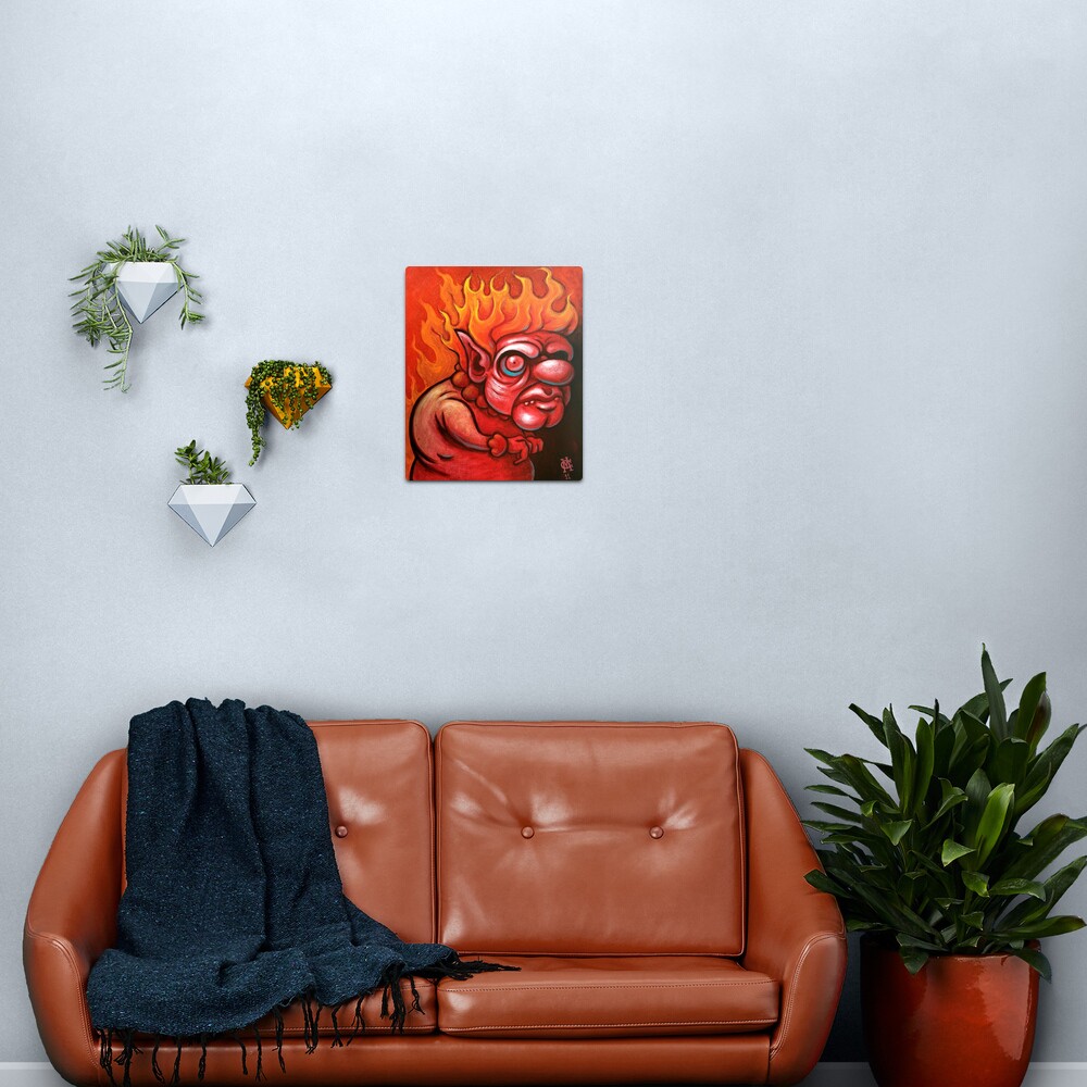 I'm the Heat Miser Metal Print