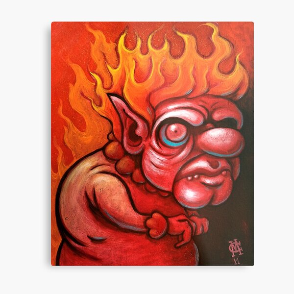 I'm the Heat Miser Metal Print