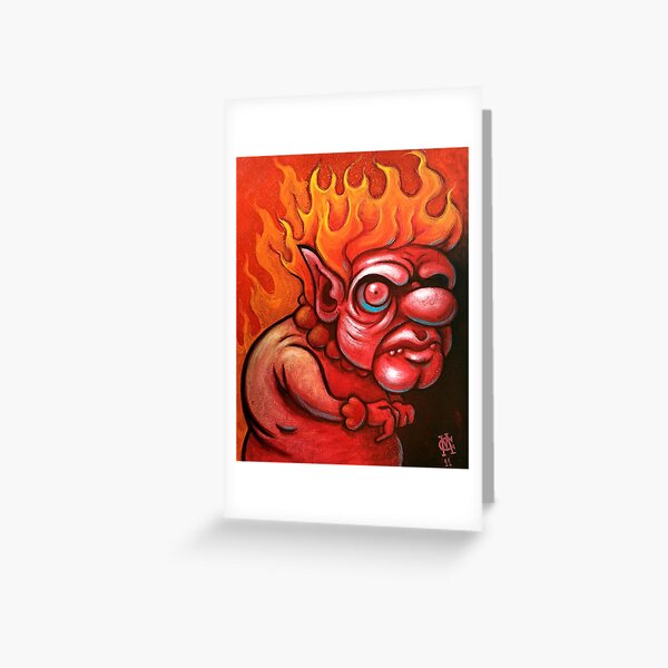 I'm the Heat Miser Greeting Card