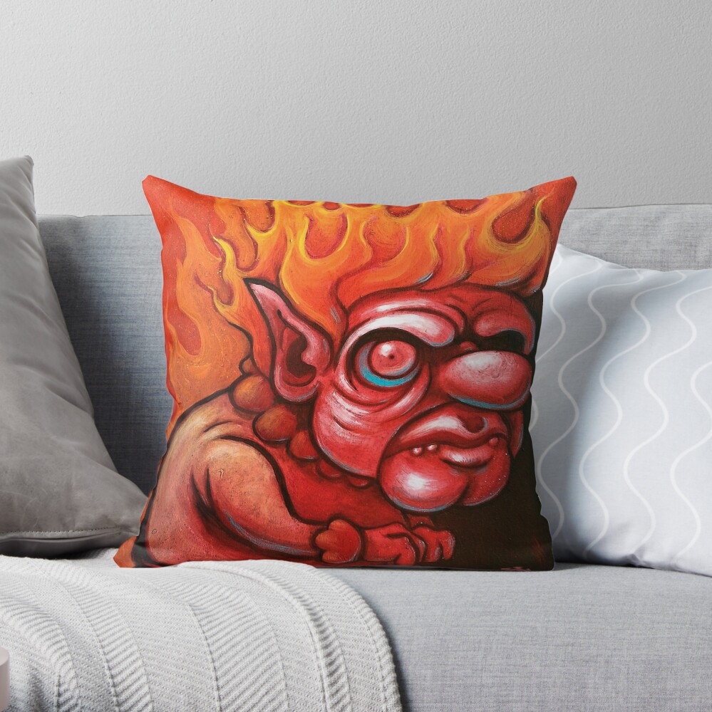 Item preview, Throw Pillow designed and sold by mistertengu74.