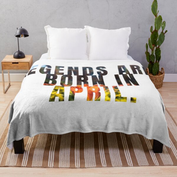 Item preview, Legends are born in April - Cool - Funny designed and sold by RolandWidin.
