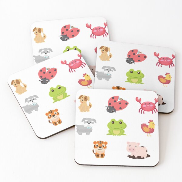 Item preview, Very Cute Baby Animals Print. Mixed Cartoon Baby Animals  designed and sold by silviaol.