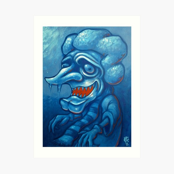 I'm the Snow Miser Art Print